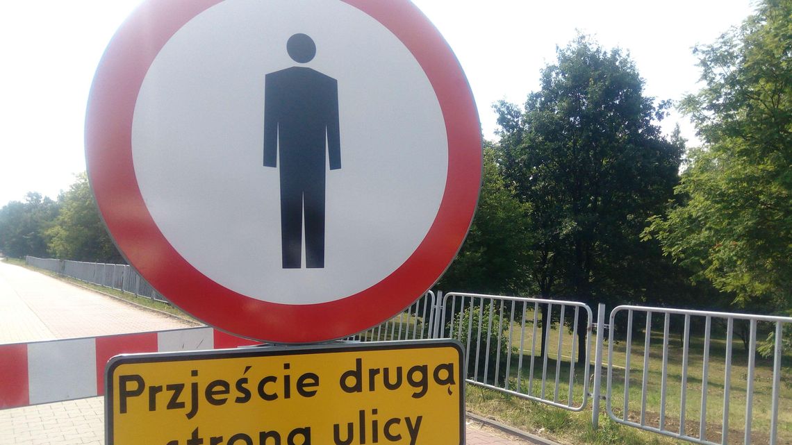 Jana Pawła II: Zamknięta ścieżka rowerowa Jana Pawła II: Zamknięta ścieżka rowerowa