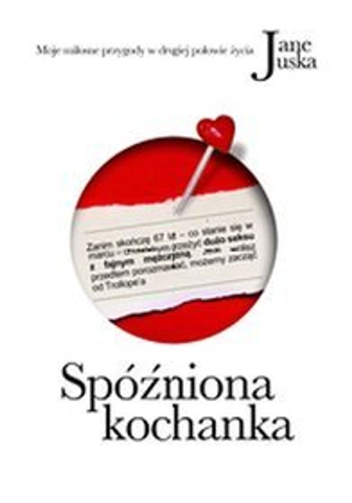 Jane Juska \"Spóźniona kochanka” Jane Juska \"Spóźniona kochanka”