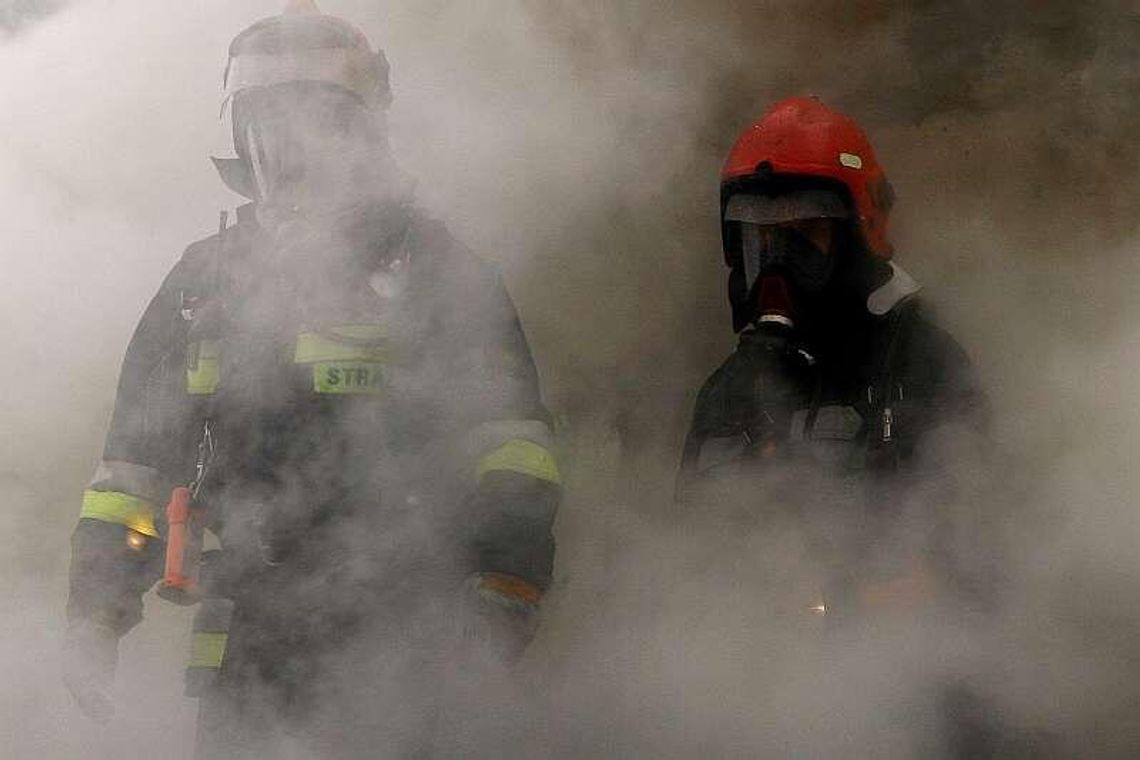 Janów Lubelski: Podgrzewał obiad i zasnął. Trafił do szpitala