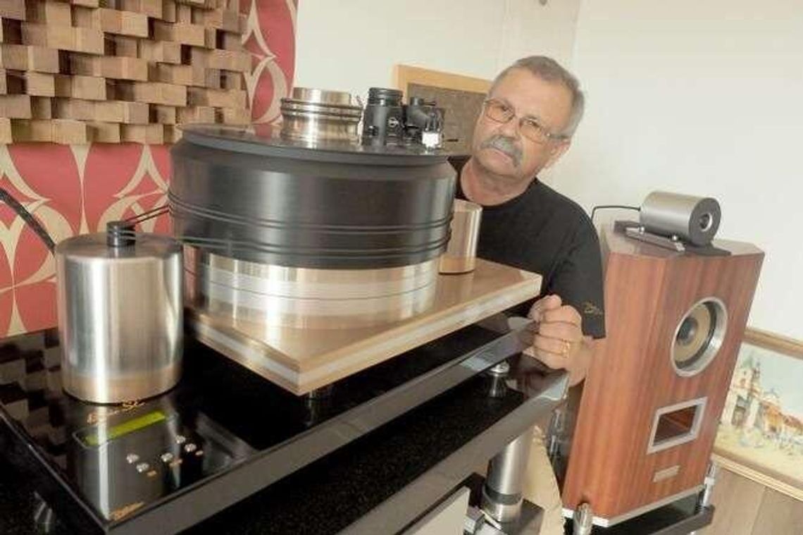 Janusz Sikora buduje gramofony dla audiofilów. Nawet za 100 tys. zł