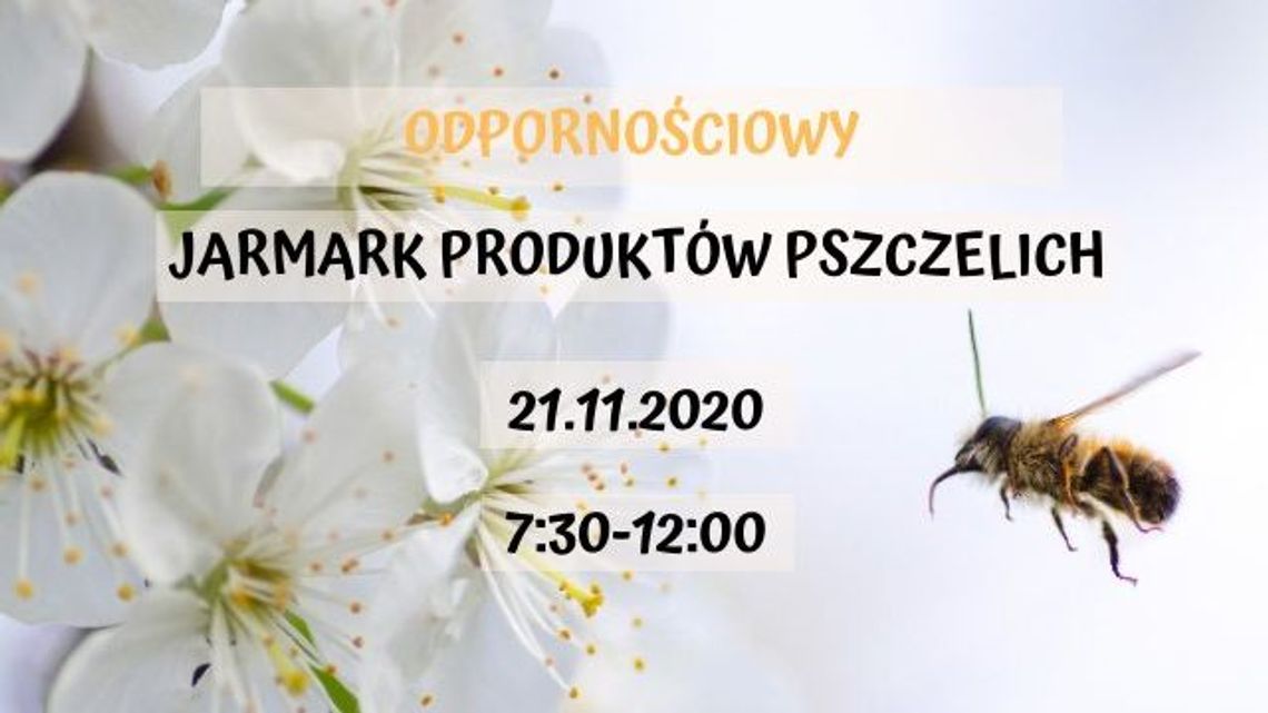 Jarmark Produktów Pszczelich na Lubartowskiej Jarmark Produktów Pszczelich na Lubartowskiej