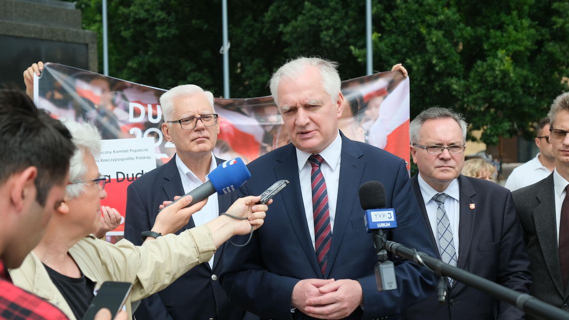 Jarosław Gowin w Lublinie: Wybór prezydenta Andrzeja Dudy daje szanse na trzy lata stabilności Jarosław Gowin w Lublinie: Wybór prezydenta Andrzeja Dudy daje szanse na trzy lata stabilności