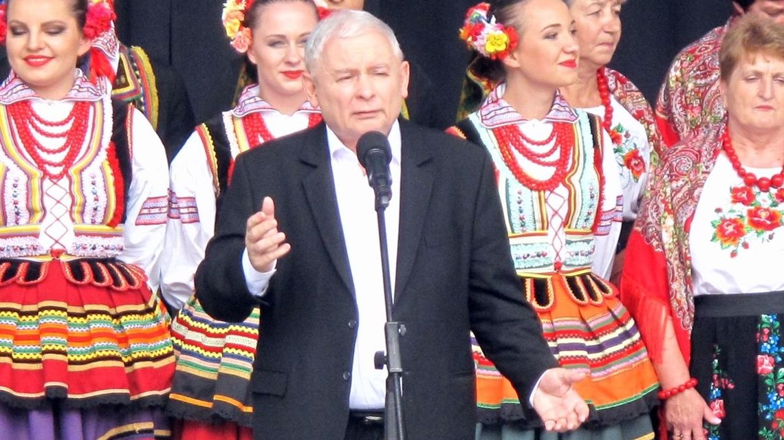 Jarosław Kaczyński na pikniku rodzinnym PiS w Chełmie [zdjęcia]