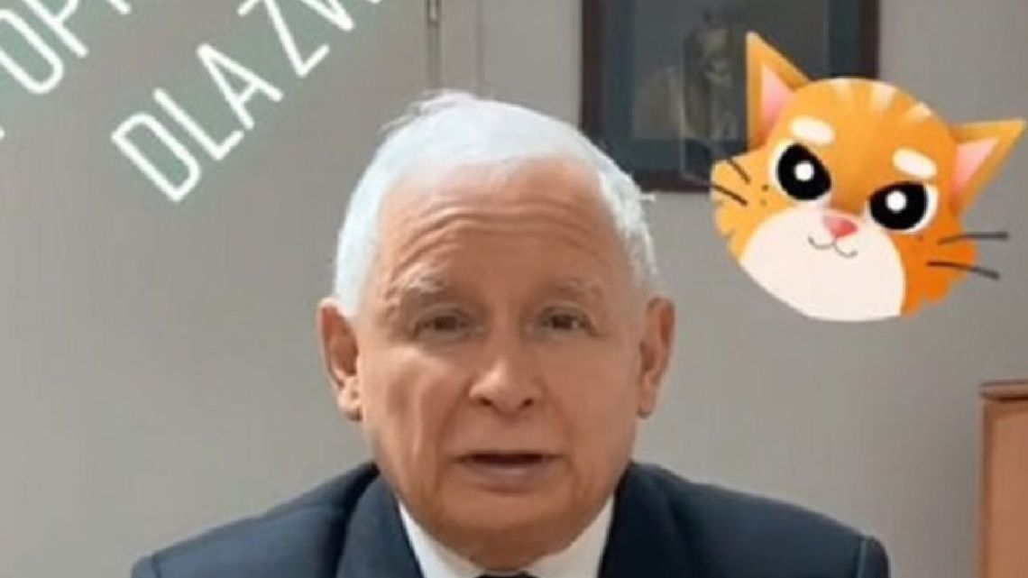 Jarosław Kaczyński na TikToku. Rzuca wyzwanie premierowi 