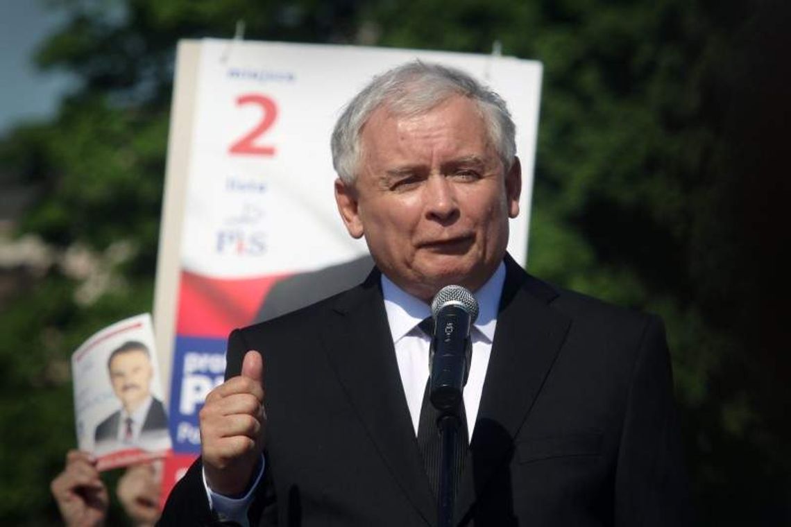 Jarosław Kaczyński u samorządowców w Białej Podlaskiej