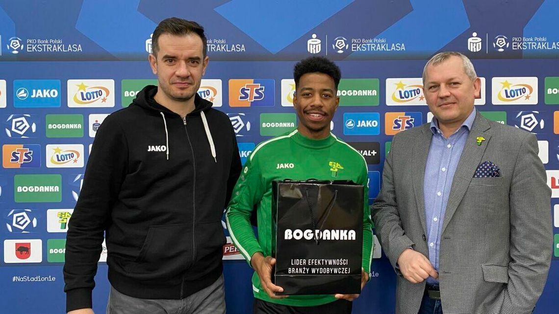 Jason Lokilo wyróżniony w głosowaniu kibiców Górnika Łęczna Jason Lokilo wyróżniony w głosowaniu kibiców Górnika Łęczna