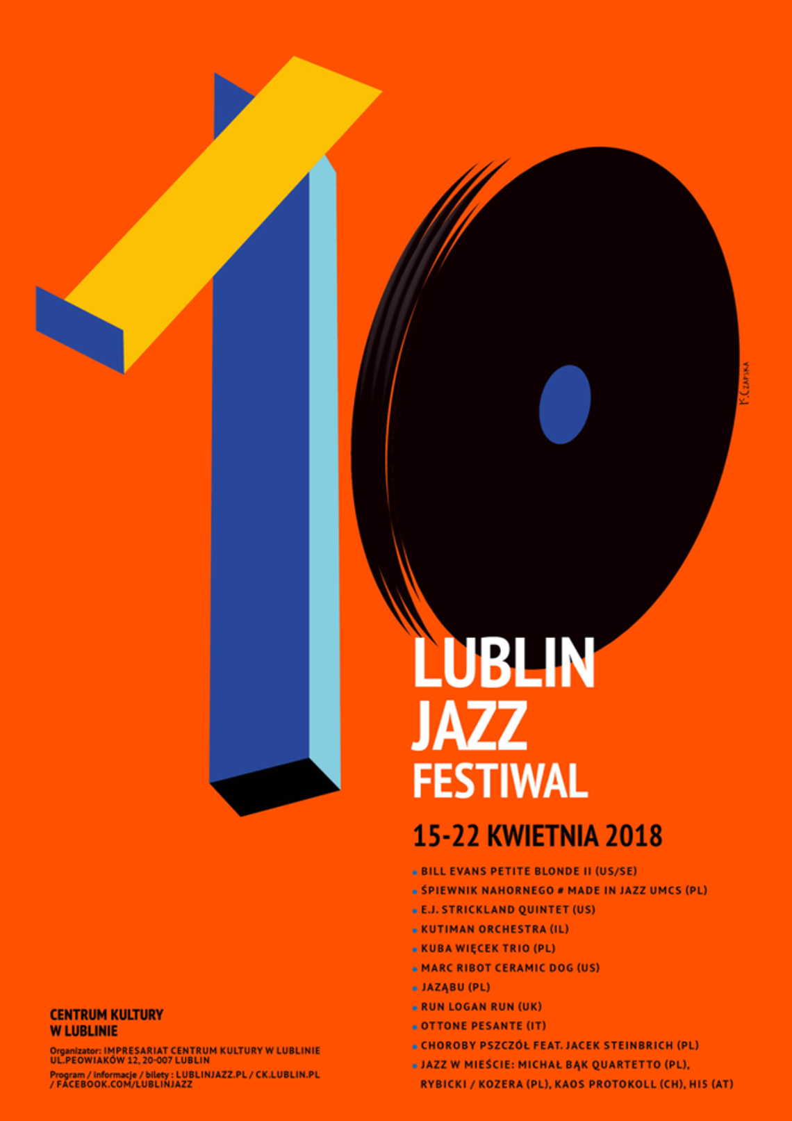 Jazz Festiwal już po raz 10. w Lublinie! Jazz Festiwal już po raz 10. w Lublinie!