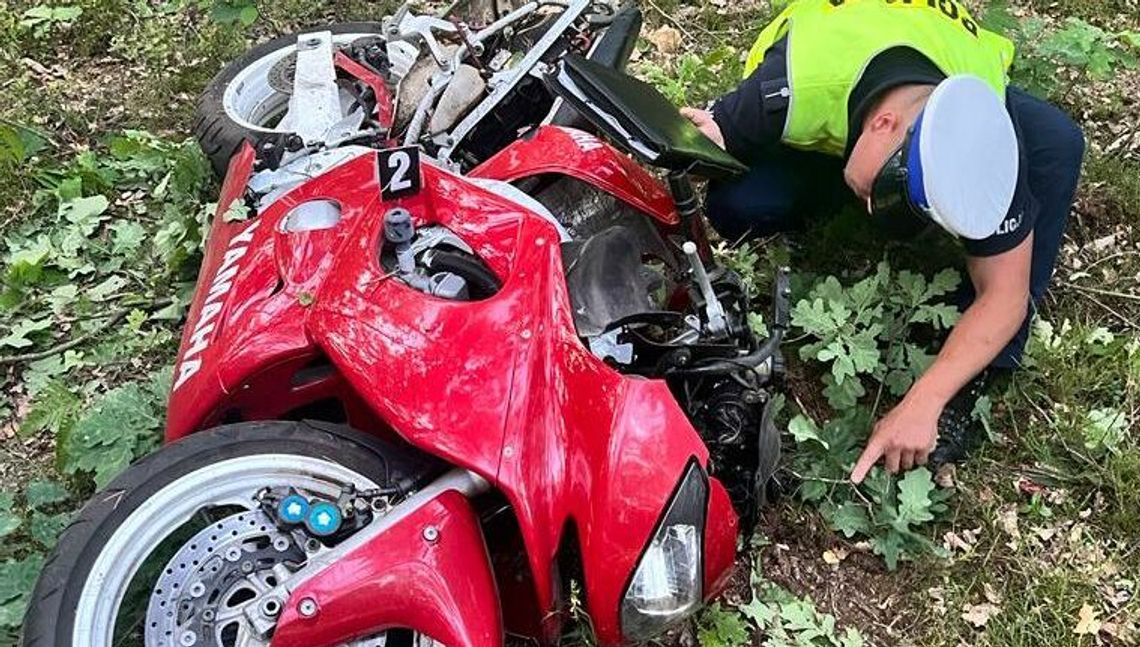 Jechał bez kasku i za szybko. 25-latek nie wrócił z jazdy próbnej