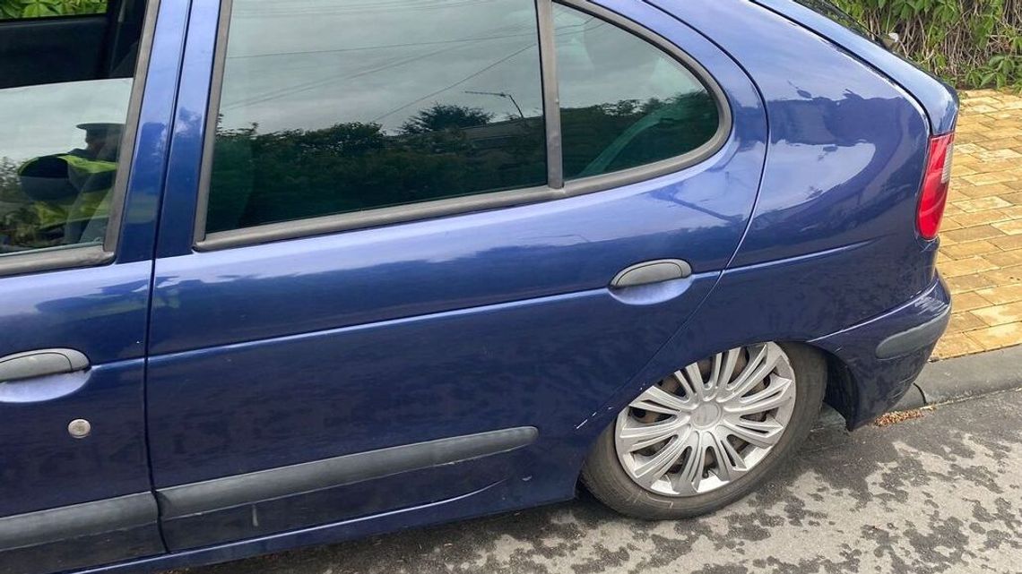 Jechał gratem na zakazie