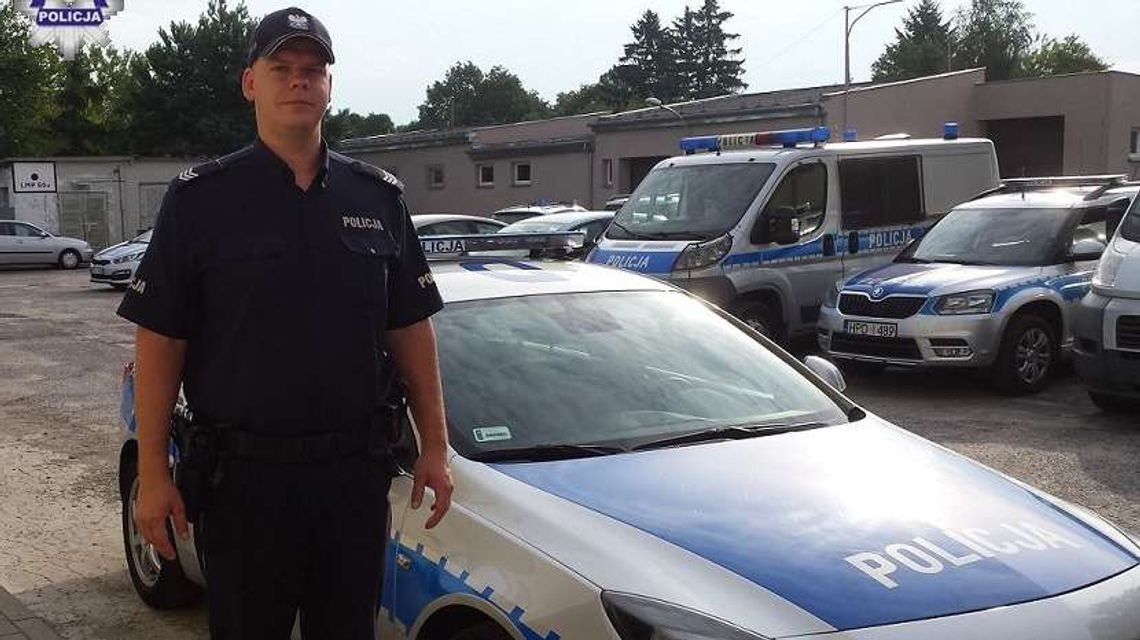 Jechał i pił piwo. Zauważył go ten policjant Jechał i pił piwo. Zauważył go ten policjant