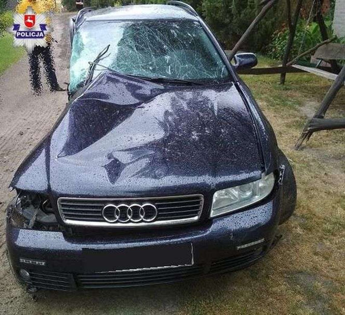 Jechał zbyt szybko. Czołowo zderzył się z porsche