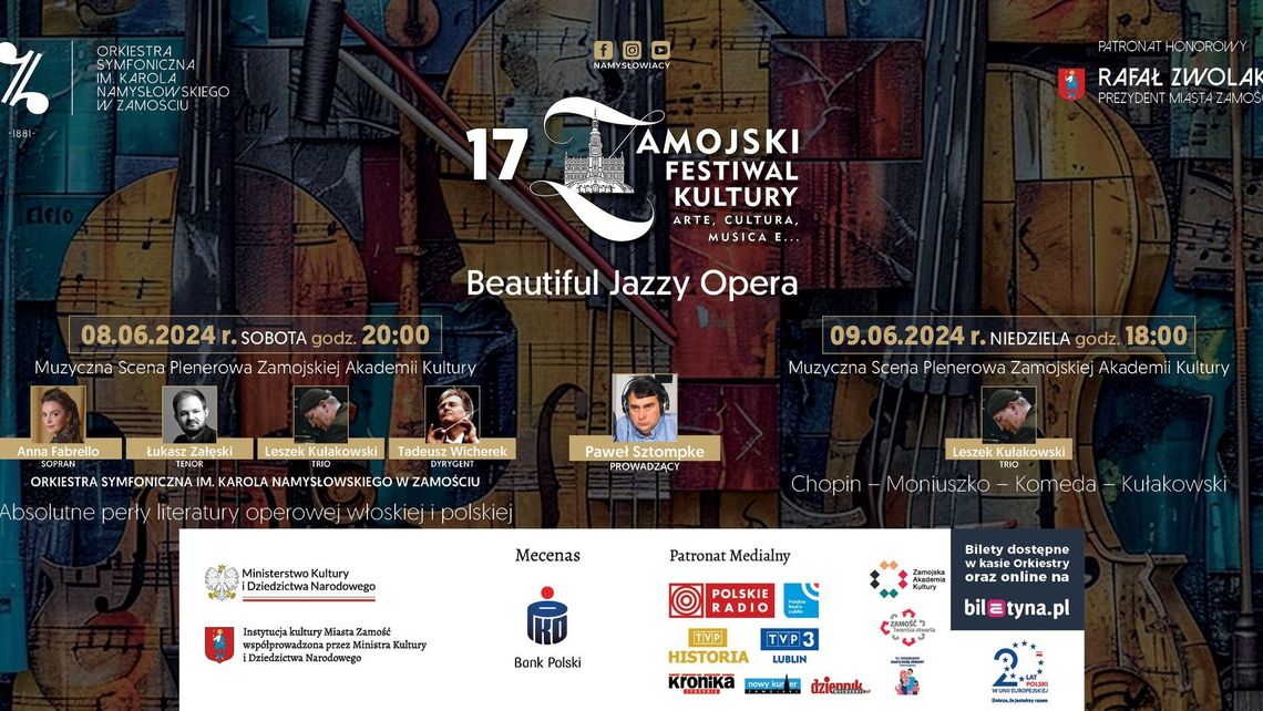 Jeden festiwal, pięć koncertów. Czyli "arte, cultura, musica e...." w Zamościu