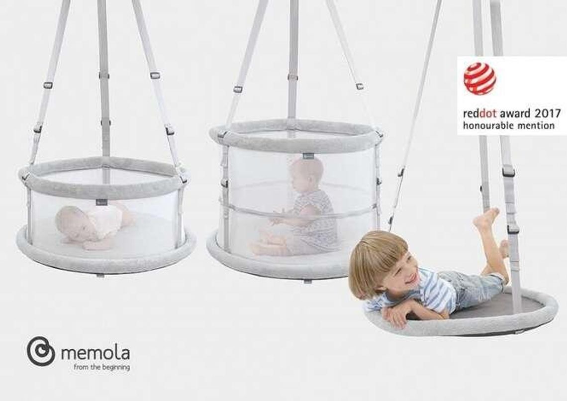 Jeden z najlepiej zaprojektowanych produktów na świecie: Kołysko-huśtawka, która rośnie wraz z dzieckiem