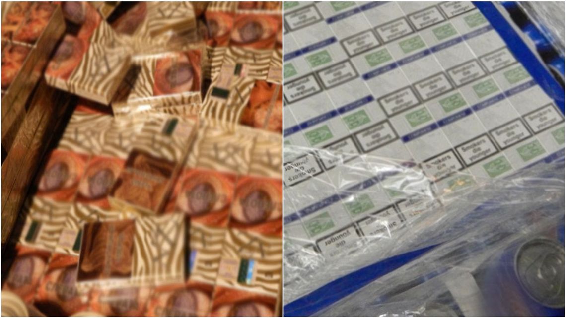 Jeden z największych przemytów w 2020 roku. Papierosy między napojami gazowanymi