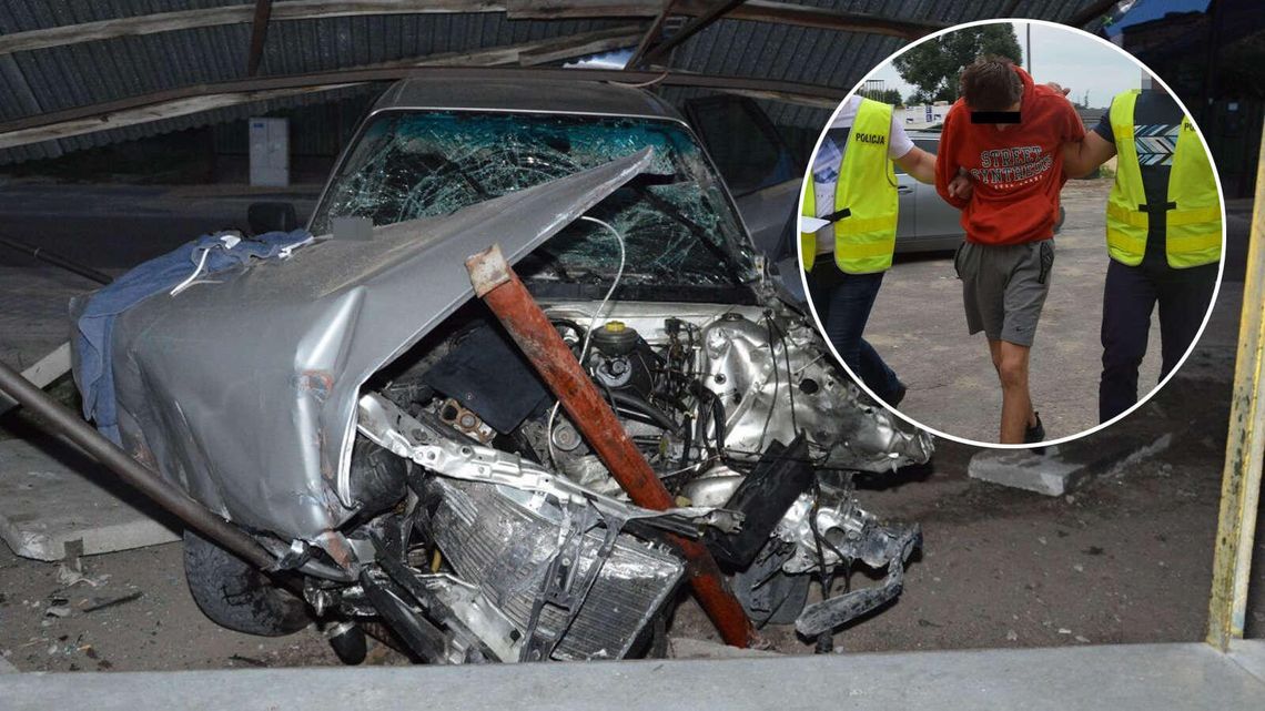 Jedna osoba zginęła, druga walczy o życie. 19-letni kierowca aresztowany Jedna osoba zginęła, druga walczy o życie. 19-letni kierowca aresztowany