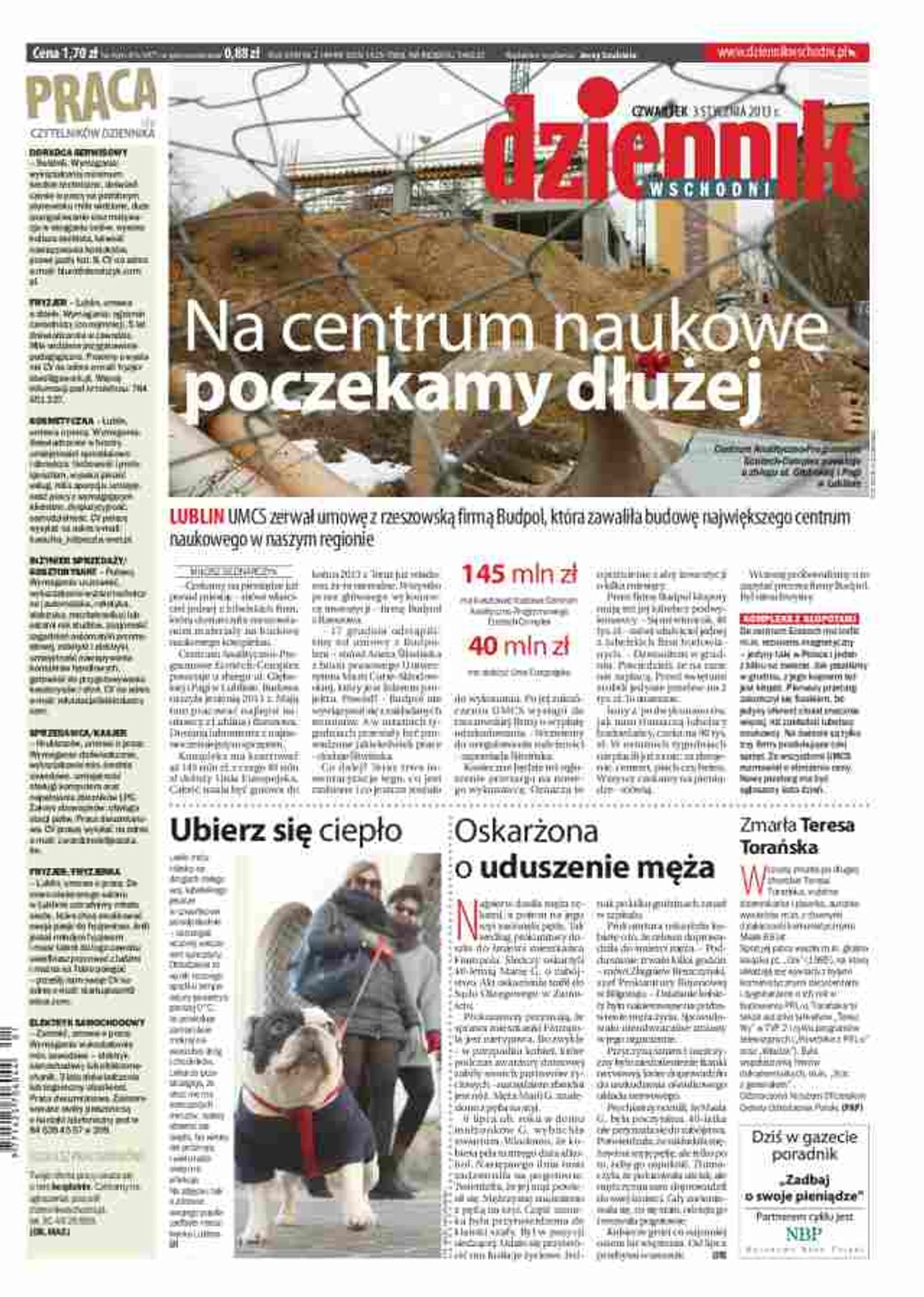 Jedynka Dziennika Wschodniego