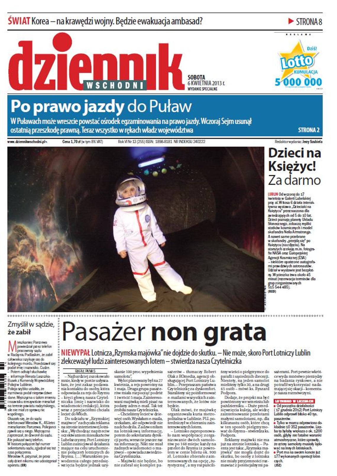 Jedynka Dziennika Wschodniego