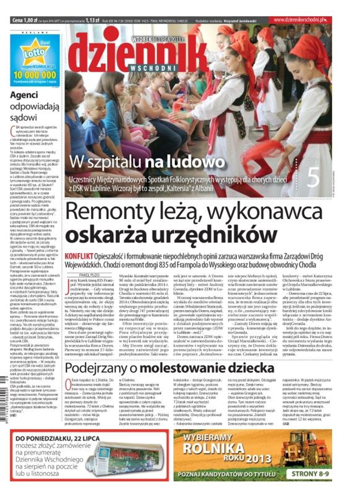 Jedynka Dziennika Wschodniego