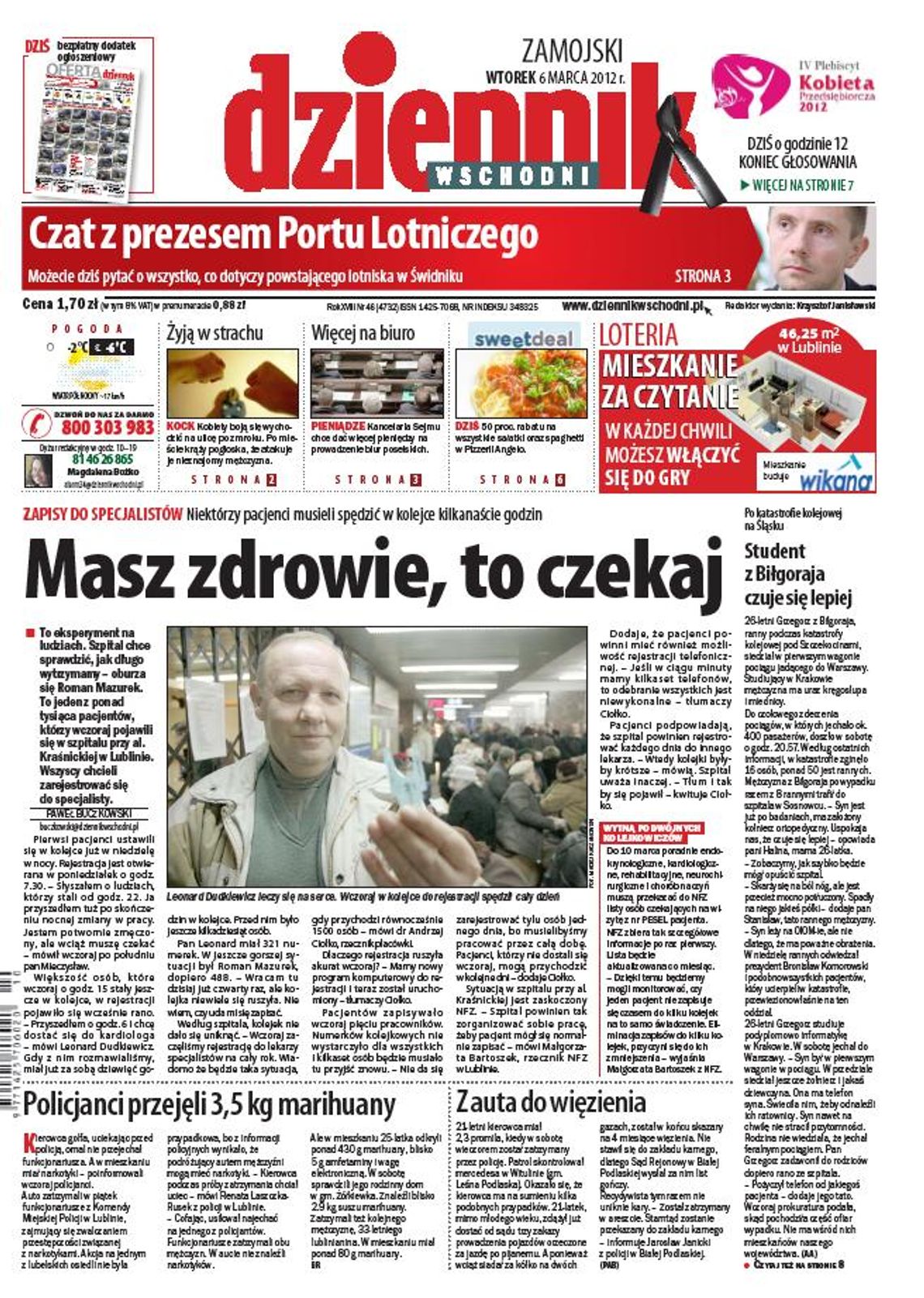 Jedynka z 6 marca 2012 r.