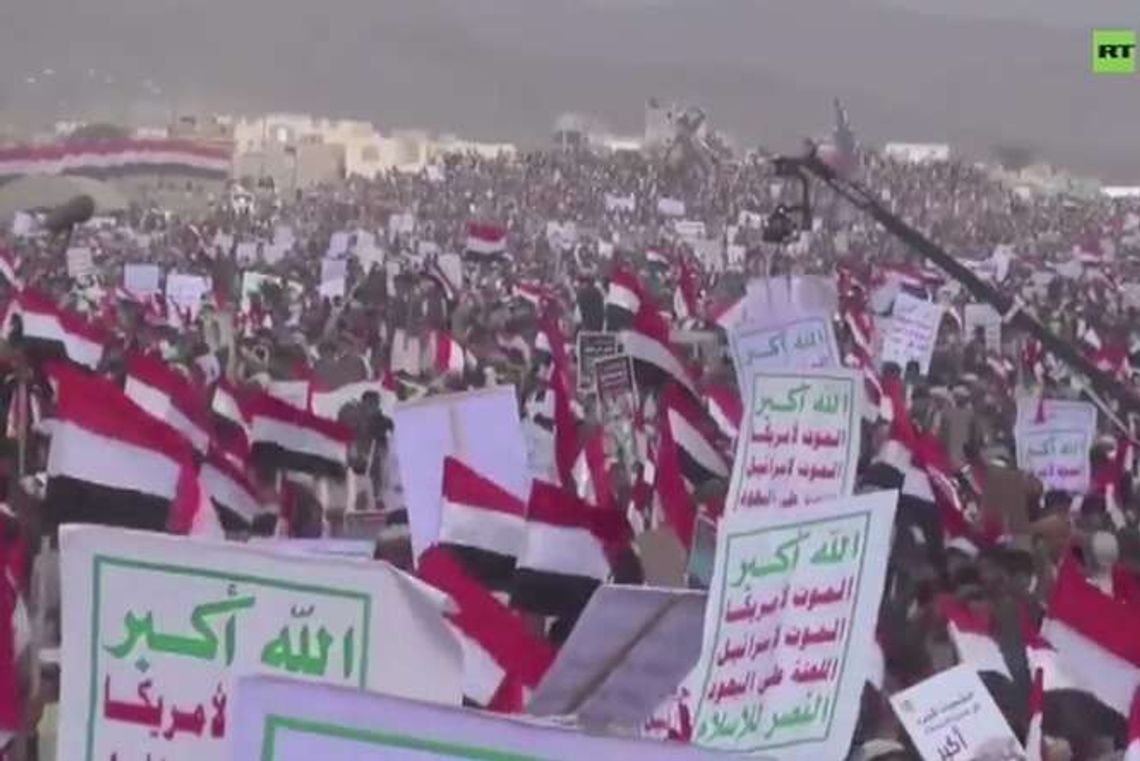 Jemen: Protest przeciwko interwencji Arabii Saudyjskiej, tysiące ludzi wyszło na ulice
