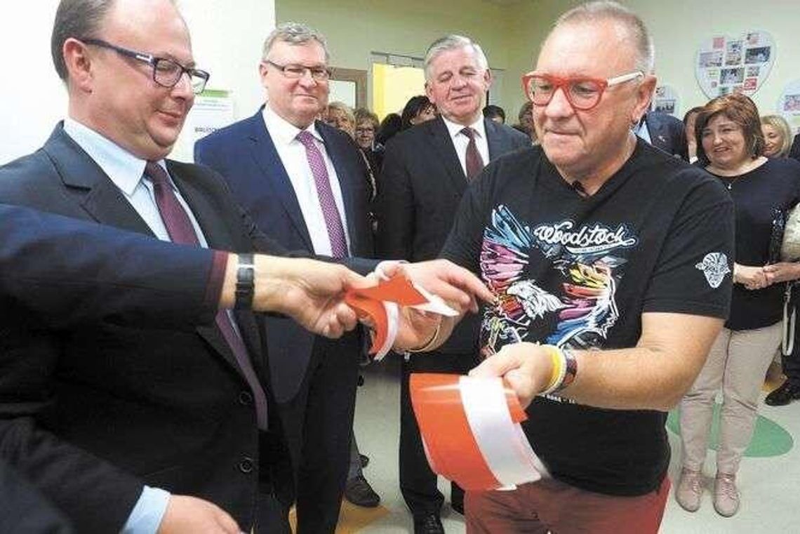 Jerzy Owsiak i jego żona odwiedzą szpital w Białej Podlaskiej