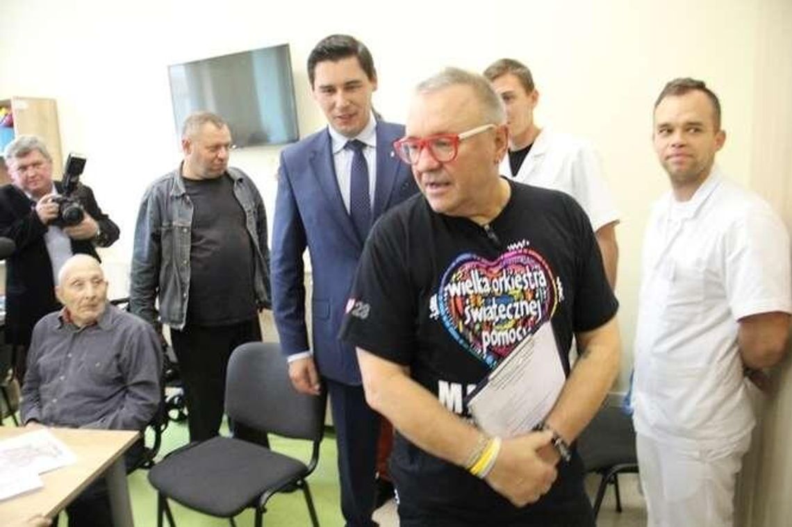 Jerzy Owsiak w Białej Podlaskiej. "Ten szpital to absolutny wzór dla innych"