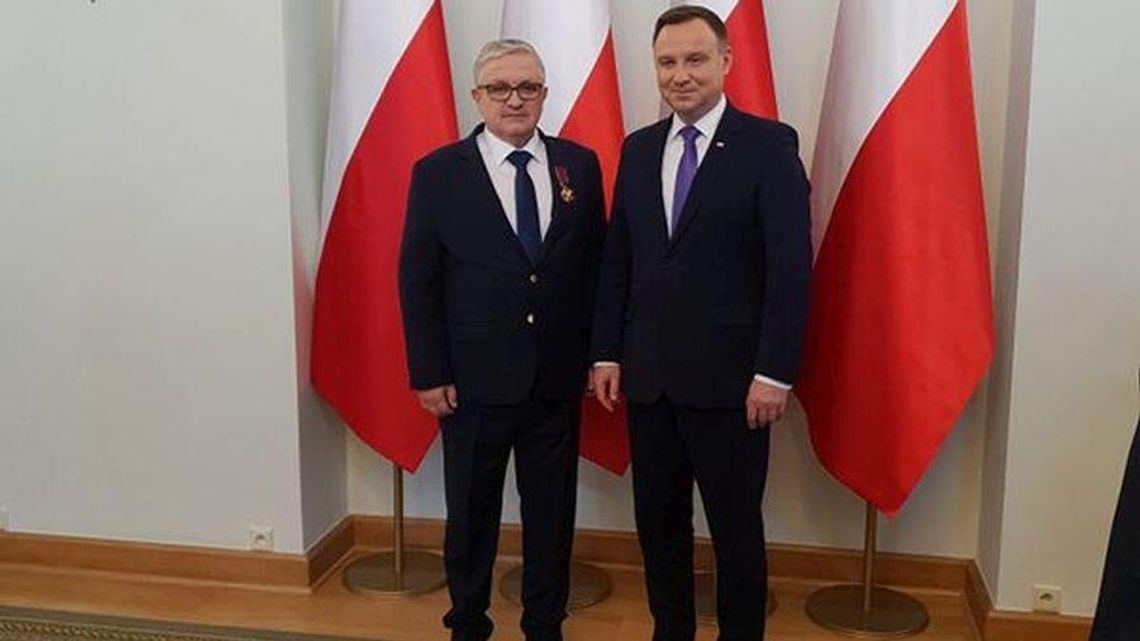 Jerzy Witaszek z najwyższym odznaczeniem od prezydenta Jerzy Witaszek z najwyższym odznaczeniem od prezydenta