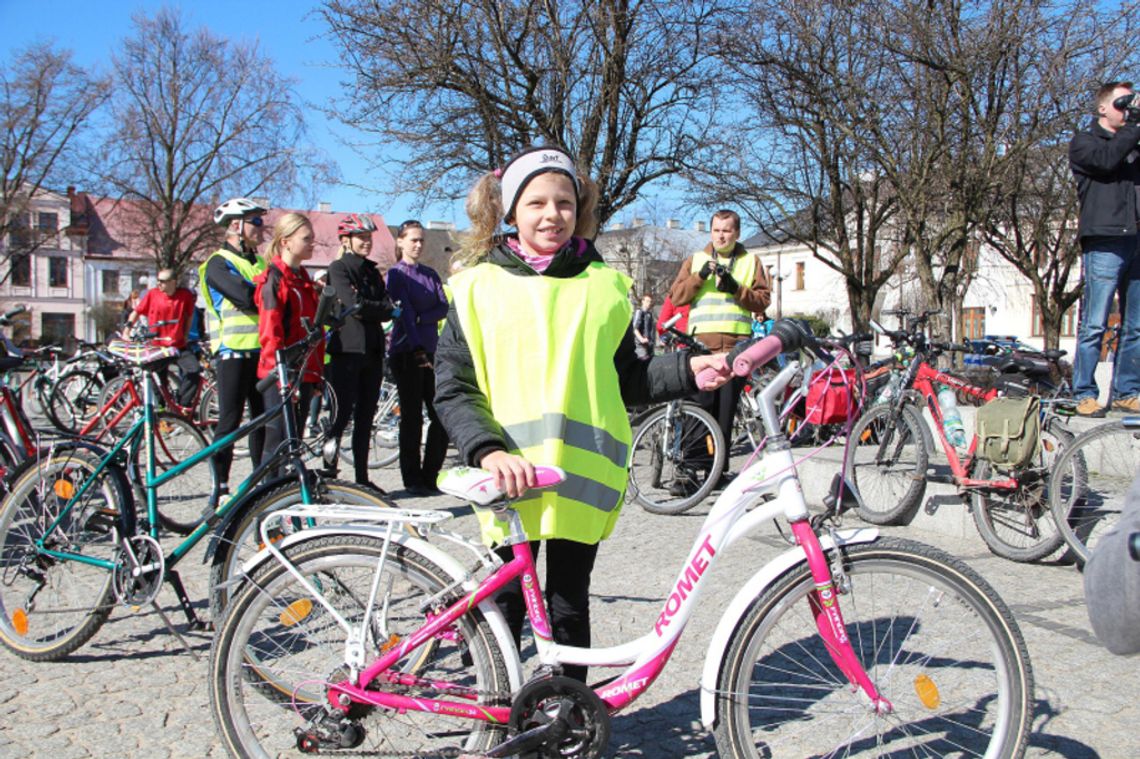 Jesienny rajd rowerowy w Białej Podlaskiej na pożegnanie 