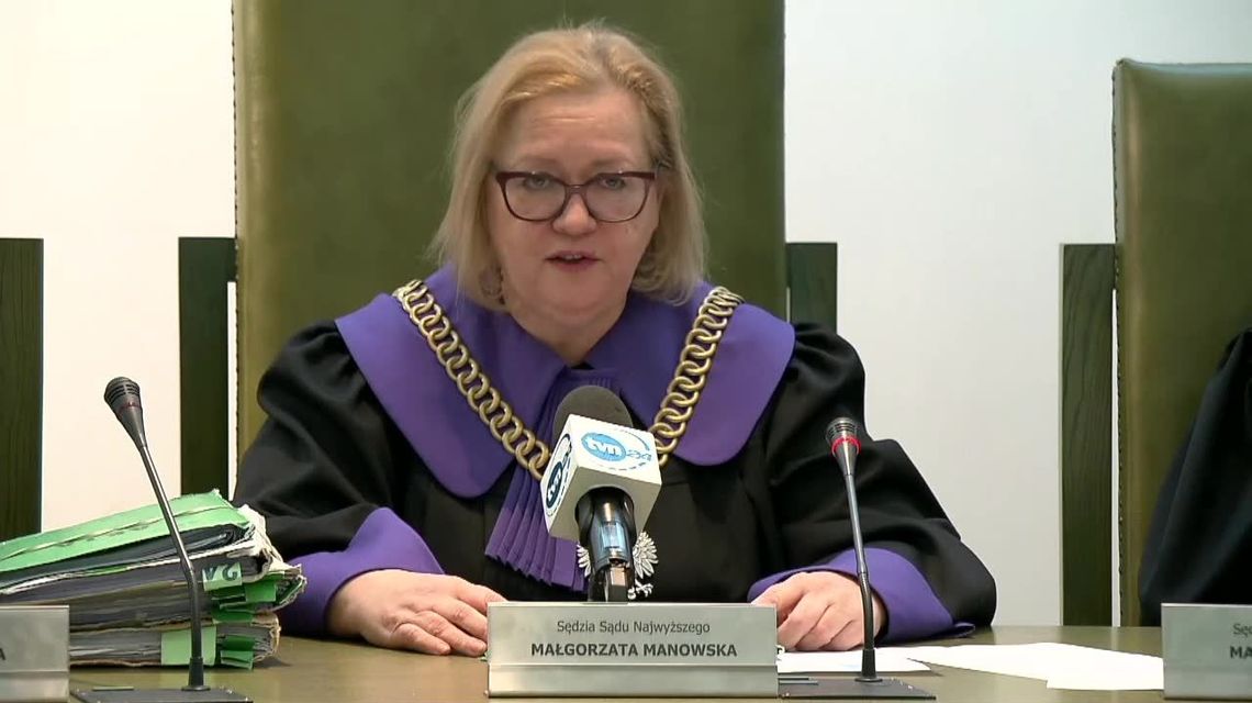 Jest I prezes Sądu Najwyższego. Powołał ją prezydent Andrzej Duda