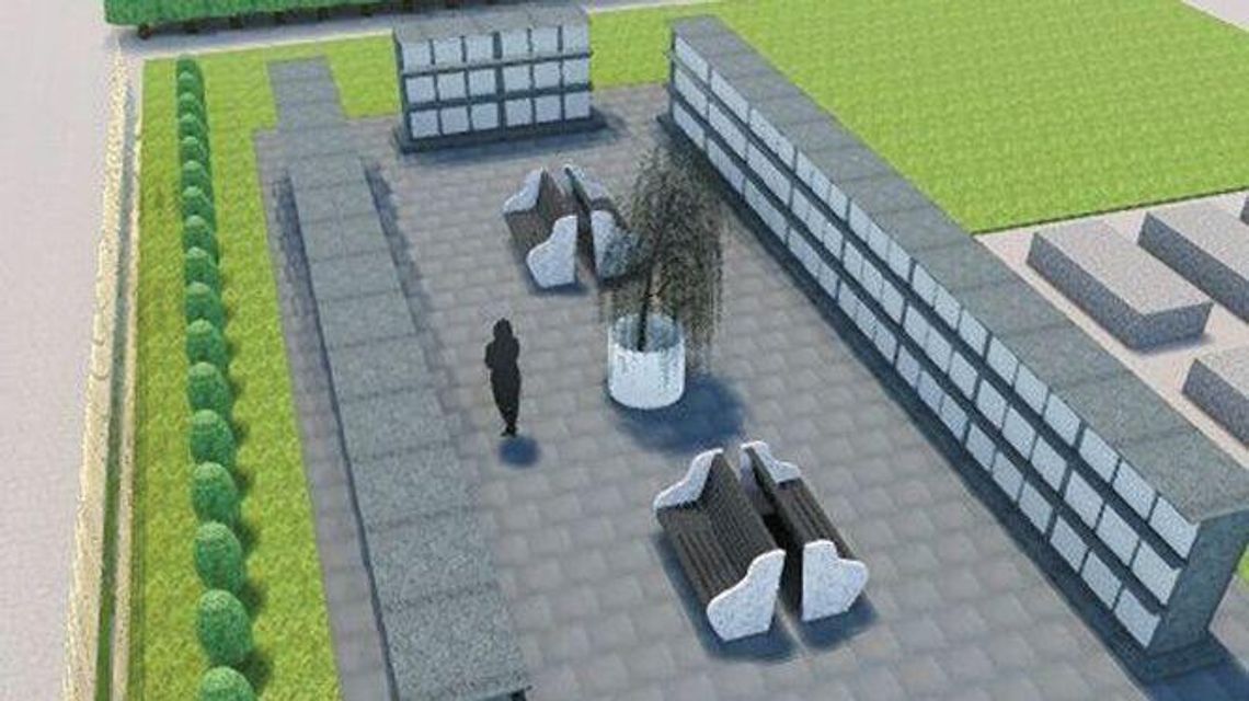 Jest wizualizacja, szykują projekt. W Kraśniku powstanie kolumbarium