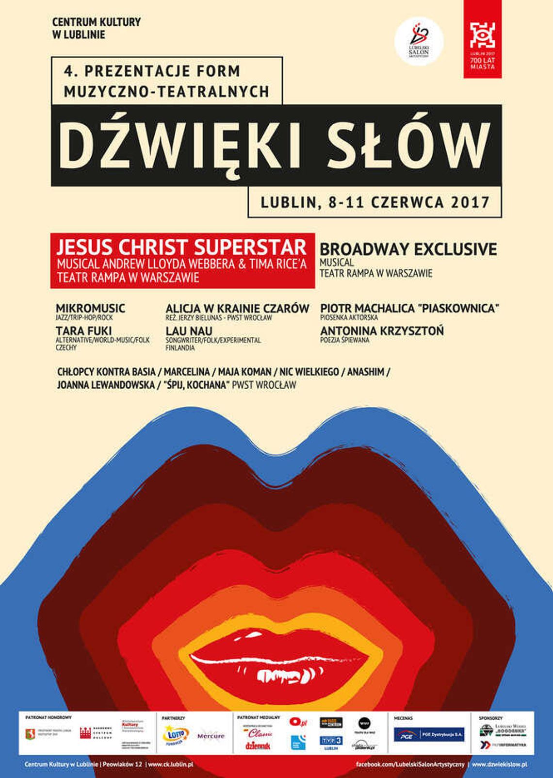 "Jesus Christ Superstar" na Dźwiękach Słów. Program festiwalu
