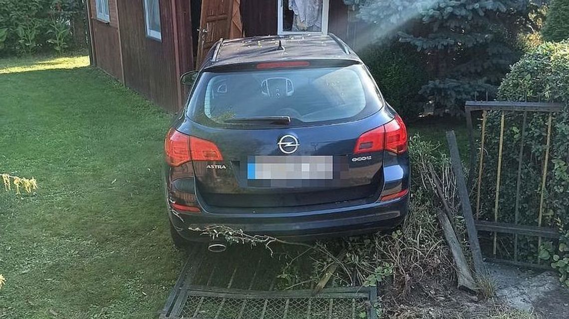 Jezioro Białe: Po pijanemu staranował domek letniskowy w centrum Okuninki