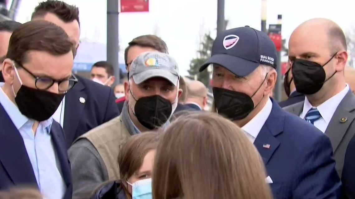 Joe Biden w Polsce. U prezydenta Dudy i wśród uchodźców
