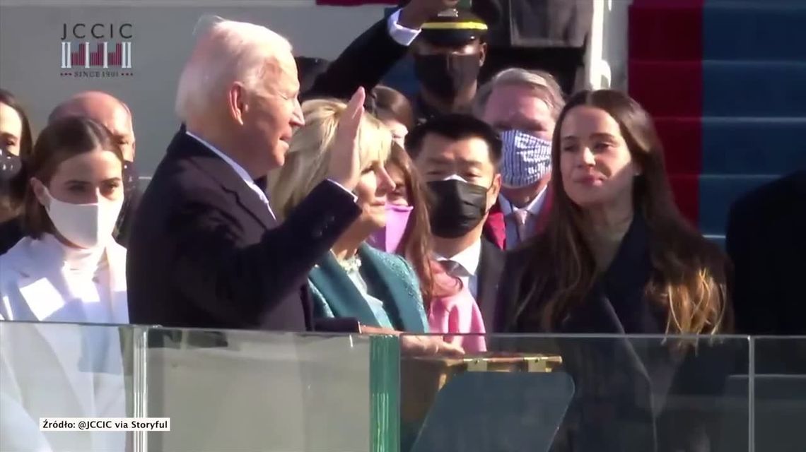 Joe Biden zaprzysiężony na 46. prezydenta USA
