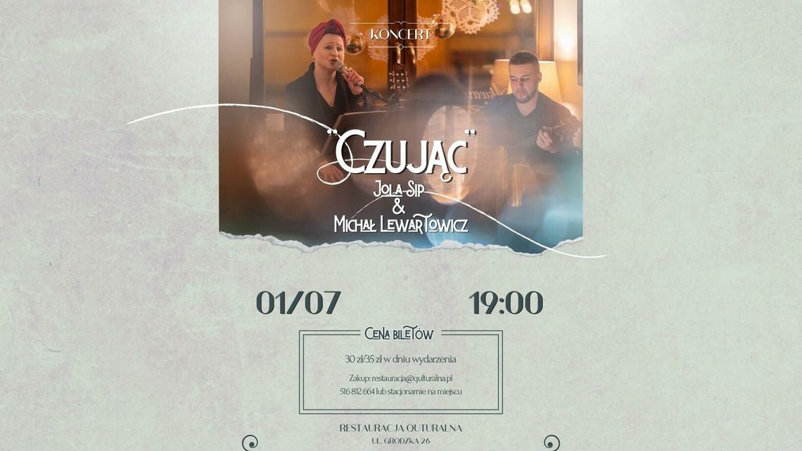 Jola Sip & Michał Lewartowicz w Qulturalne