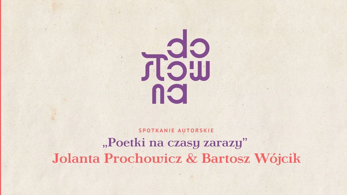 Jolanta Prochowicz i Bartosz Wójcik w Księgarni Dosłownej