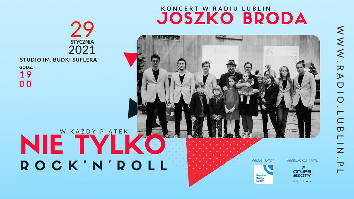 Joszko Broda - koncert kolęd i pastorałek w Radiu Lublin