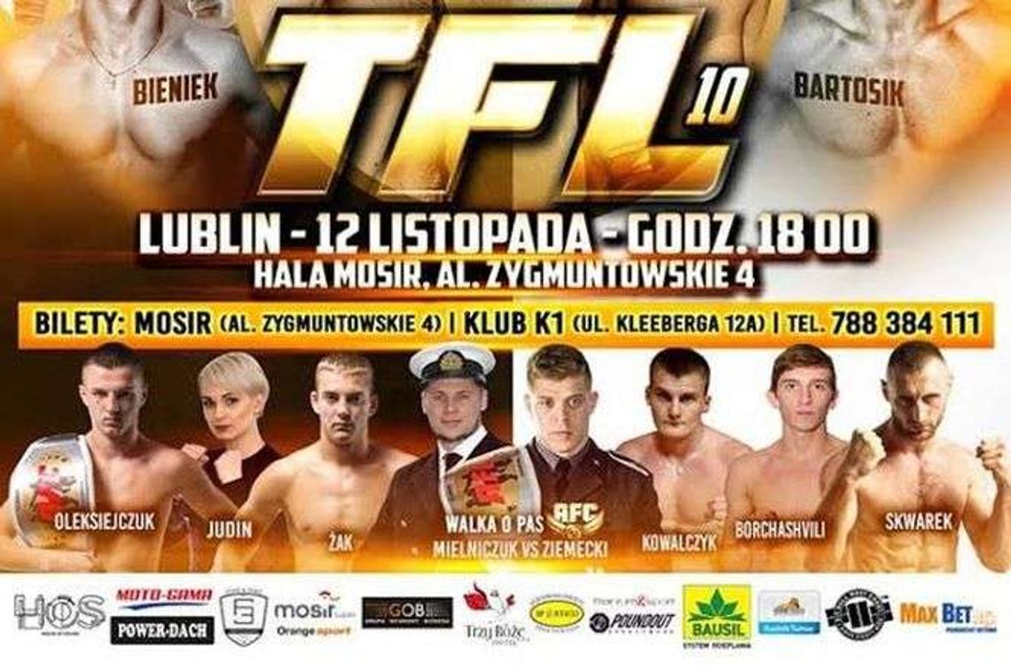 Jubileuszowa 10 gala MMA Thunderstrike już 12 listopada w Lublinie