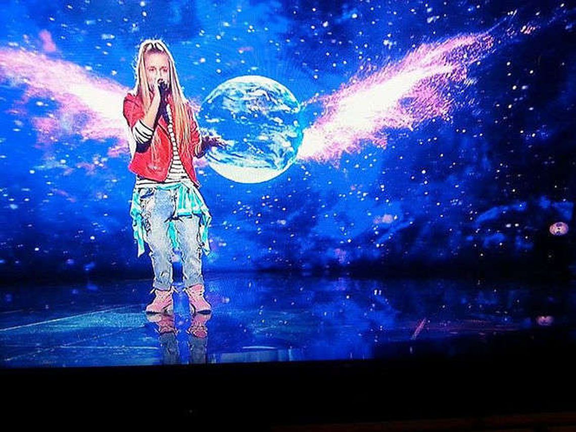 Julia Chmielarska z Kraśnika świetnie wystąpiła, ale przegrała walkę o finał Eurowizji Junior 2016