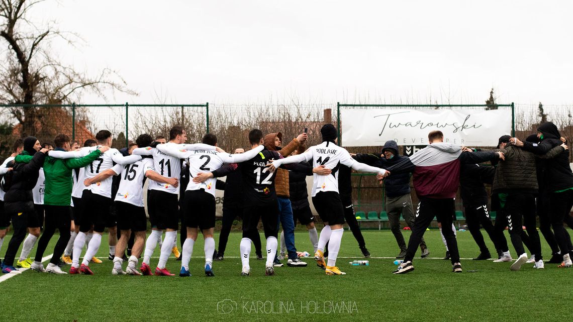 Jutrzenka – Podlasie Biała Podlaska 2:4. Pierwsza wyjazdowa wygrana