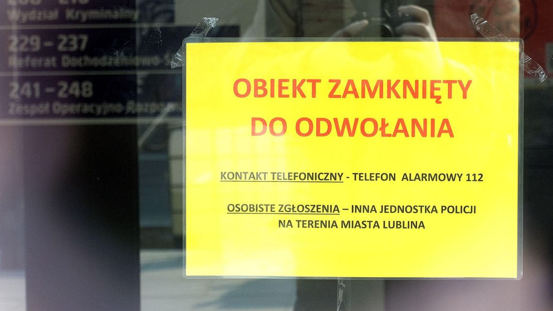 Już 13 lubelskich policjantów zakażonych koronawirusem. Komisariat zamknięty