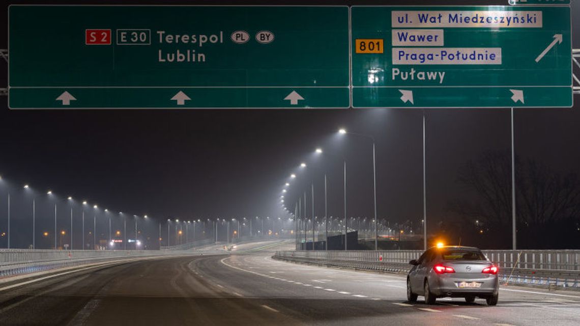 Już dziś łatwiejszy wjazd i wyjazd z Warszawy w stronę Lublina