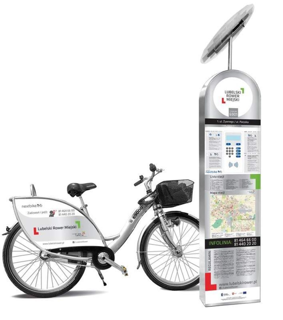 Już montują wypożyczalnie rowerów w Lublinie. Tak będą wyglądać