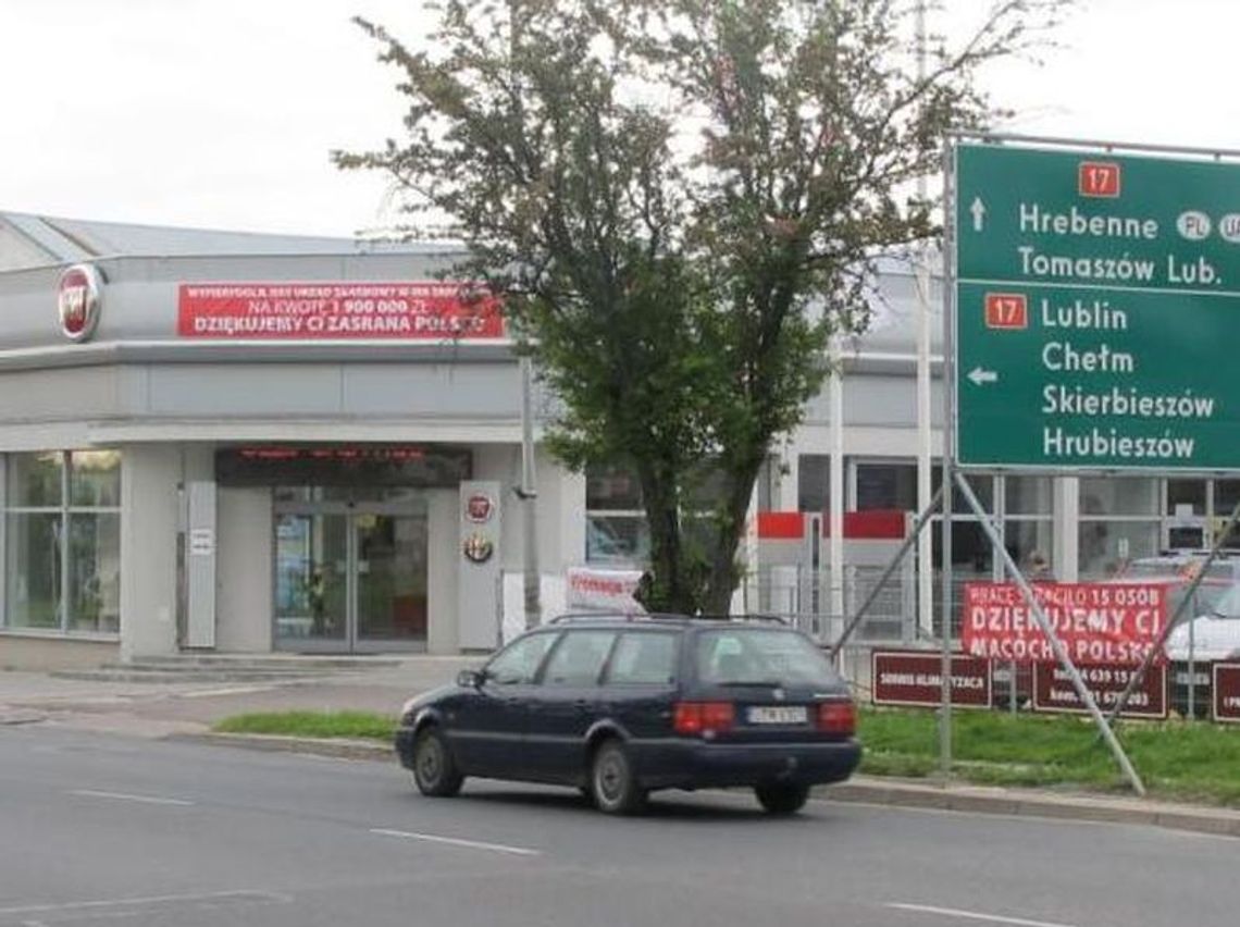 Już prawie rok bez Fiata w Zamościu. Na serwis trzeba jechać do Lublina