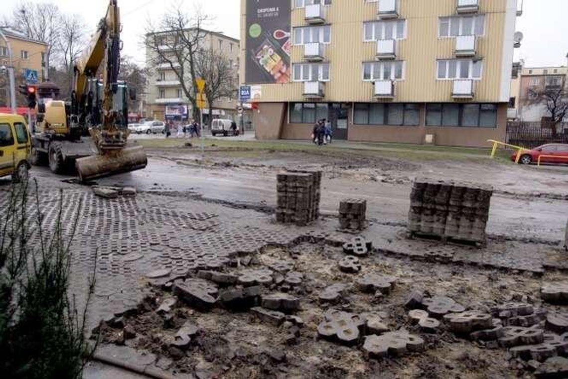 Już rozbierają ul. Muzyczną. Prace potrwają kilka miesięcy