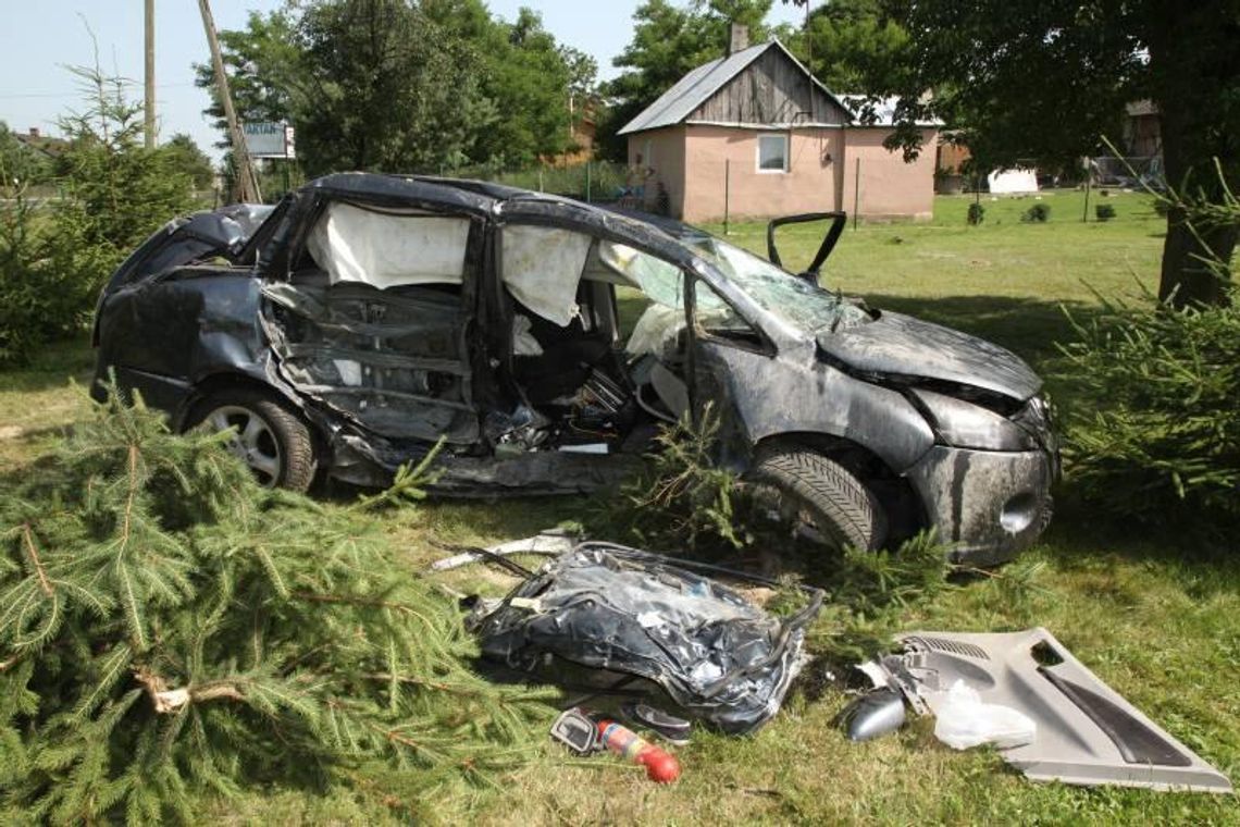 Już tylko metry dzieliły ich od domu. Wypadek w Wólce Rokickiej