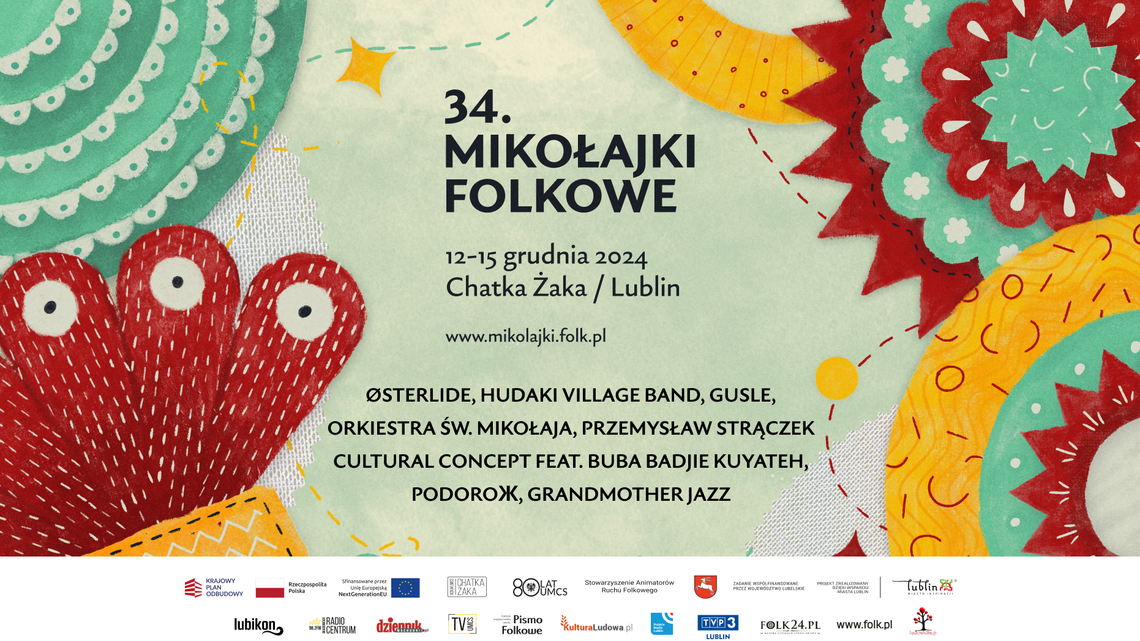 Już wkrótce zacznie się XXXIV. Międzynarodowy Festiwal Muzyki Ludowej „Mikołajki Folkowe” Już wkrótce zacznie się XXXIV. Międzynarodowy Festiwal Muzyki Ludowej „Mikołajki Folkowe”