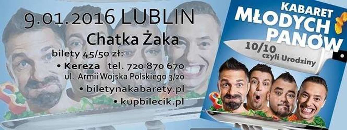 Kabaret Młodych Panów w Chatce Żaka