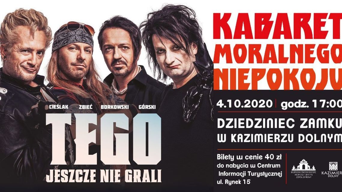 Kabaret Moralnego Niepokoju w Kazimierzu Dolnym Kabaret Moralnego Niepokoju w Kazimierzu Dolnym