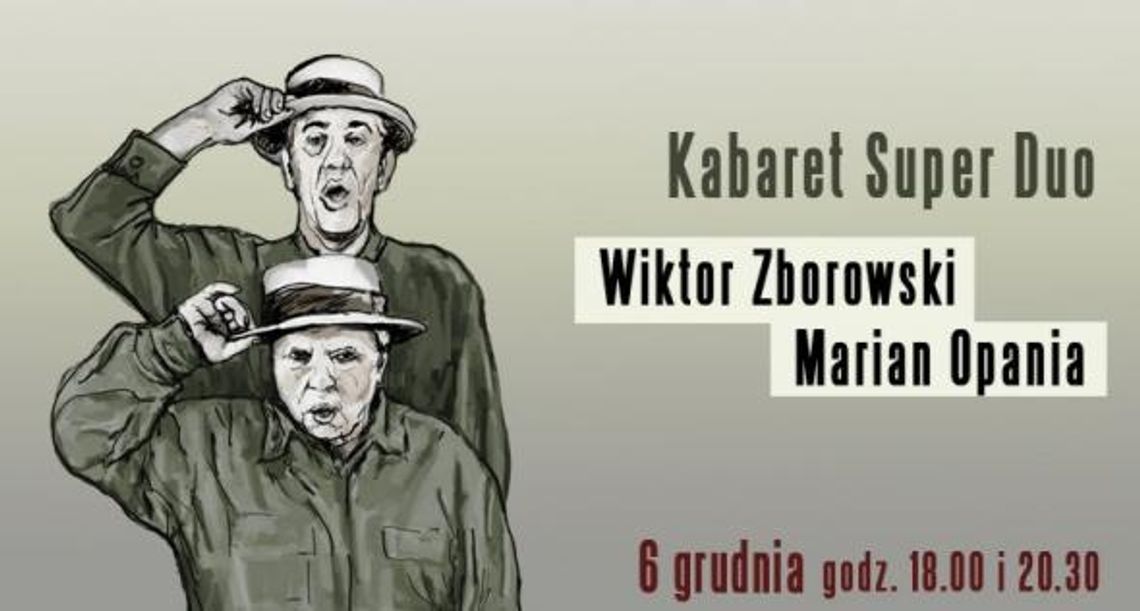Kabaret Super Duo w Teatrze Osterwy